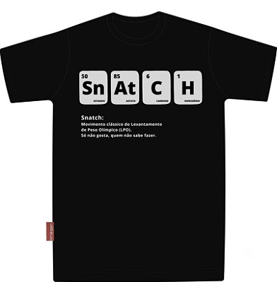 T-Shirt masculina Snatch Química