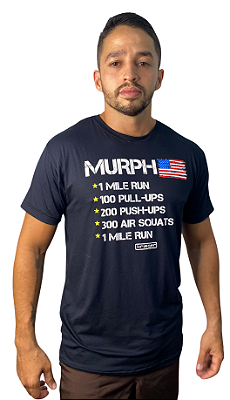 T-Shirt masculina Murph preto