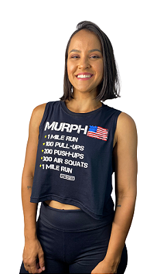 Cropped Murph preto