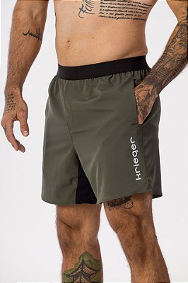 Short masc. Krieger -  verde militar