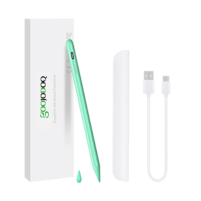Caneta Goojodoq 10ª Geração Compatível c/ iPad - Verde