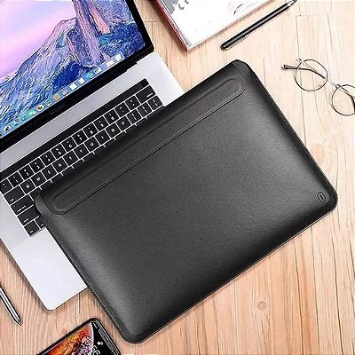 Pasta Wiwu Macbook/Notebook 12 Polegadas - Preta