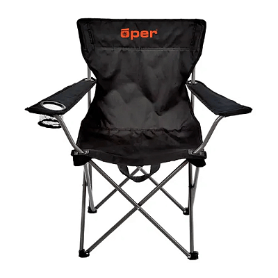 Cadeira de Camping Pesca Dobrável com Porta Copo - Óper