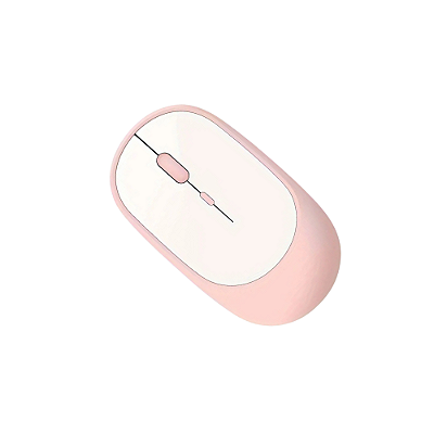 Mouse Goojodoq Titan, Bluetooth | 2.4Ghz, Rosa