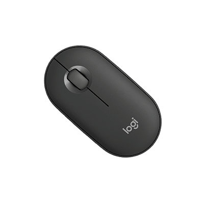 Mouse Sem Fio Logitech Pebble Mouse 2 M350S - Grafite