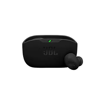 Fone de Ouvido Intra Auricular, JBL TWS, Wave Buds 2, Sem Fio, com Cancelamento de Ruído e Conexão Bluetooth Preto