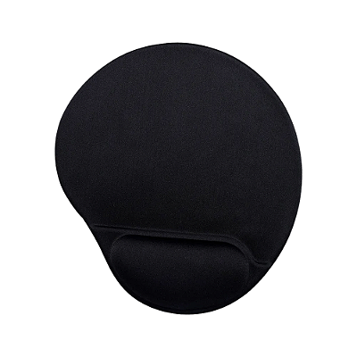 Mousepad Kross Elegance com Apoio em Gel para o Pulso - KE-CBS0121 Preto