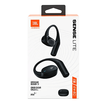 Fone de Ouvido JBL Sense Lite, Bluetooth Preto