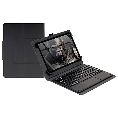 Capa para Tablet com Teclado Bluetooth, Touchpad, ABNT2, Suporte para Caneta e Kickstand - Hybrid - Gshield