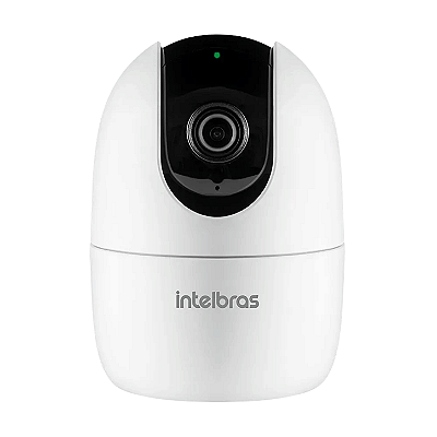 Câmera Interna Inteligente Wi-Fi Intelbras iM4 3MP Branca 360° iM4