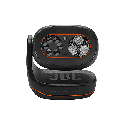 Iluminação Para Festa PartyLight JBL Beam, Led RGB, 330°, Moving Head do tipo canhão de luz com cabeça giratória, IPX4, Bluetooth Bivolt
