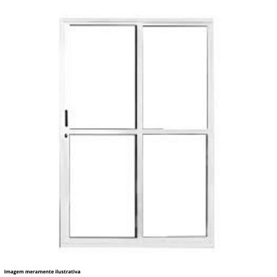 Porta Sacada 2 folhas Branca