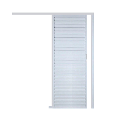 Porta de Correr Palheta Branca