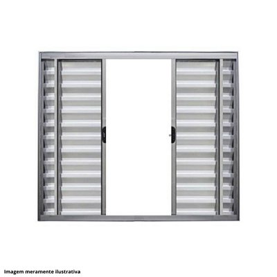 Veneziana 4 folhas brilhante