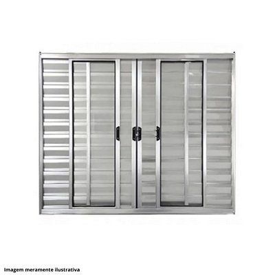 Veneziana 6 folhas Brilhante