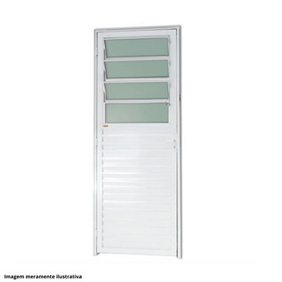 Porta Basculante Branca