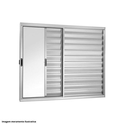 Veneziana 3 folhas brilhante