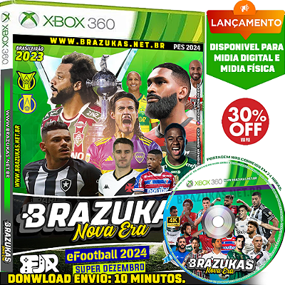 ⭐ SUPER PES BRAZUKAS eFootball JUNHO 2023 - EXCLUSIVO ESCOLHA SUA NARRAÇÃO  ⭐ - BRAZUKAS NOVA ERA