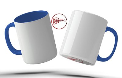 Caneca Interior e Alça Azul Crena