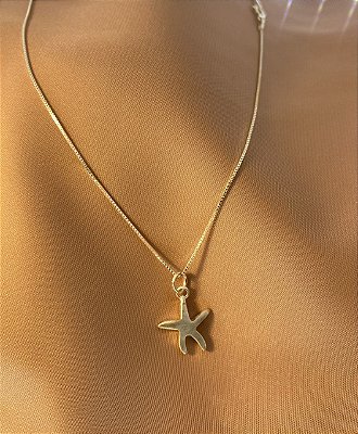 Pingente Estrela do Mar em prata 950