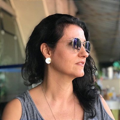 Brinco Lunar de Prata Pura - Lua GG