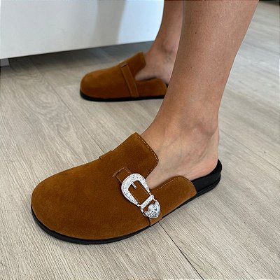 Mule clog Jasmin Caramelo