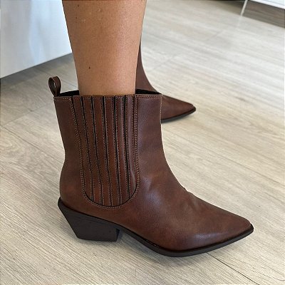 Bota Western Antonella Café