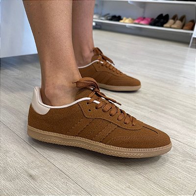 Tênis inspira Samba caramelo