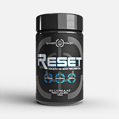 Reset - 45g - Melatonina E Triptofano Percursor Do Sono