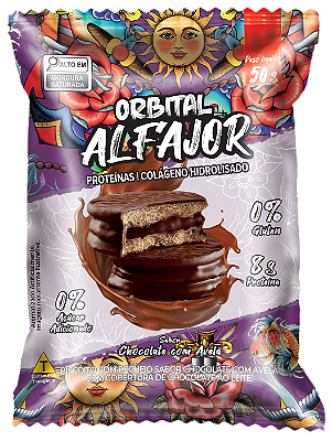 Alfajor Proteico Saudável – 1 Unidade de 50g | 8g Proteína | Zero Açúcar