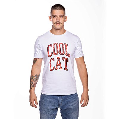 Camiseta Cool Cat Camuflada
