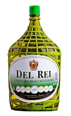 Vinho Del Rei Branco Seco Niagara 4,6 L