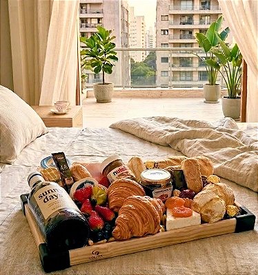 Café da Manhã na Cama Premium