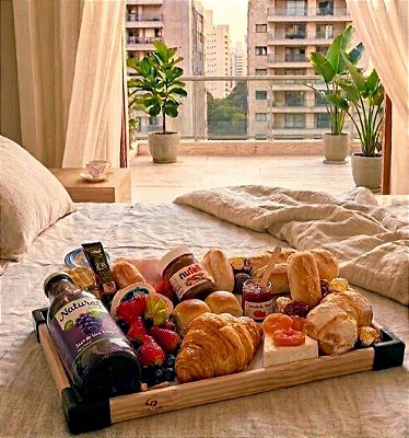 Café da Manhã na Cama Premium dia das Mães