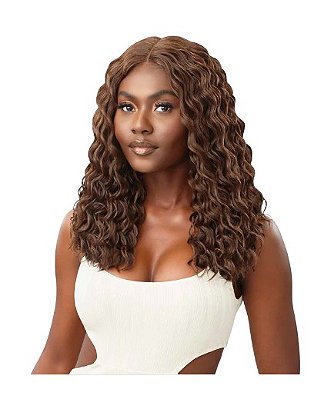 Front Lace Cacheada Pricilla - Cor #chocolate