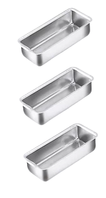 Kit Formas para Pão 3 peças