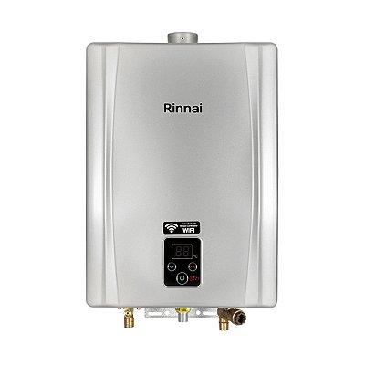 Aquecedor de Agua a Gás 21L E-21 Prata Rinnai