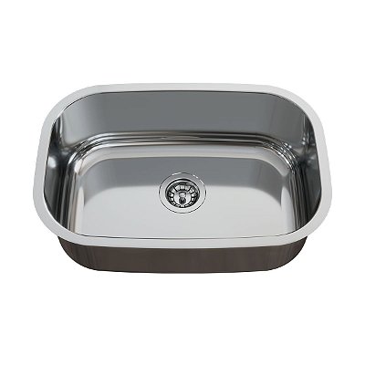 Cuba de Inox N1 460x300x170 C/ Ladrão Alto Brilho