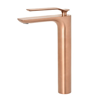 Doka Monocomando Para Lavatorio 248mm Rainbow Brushed Rose Gold DK5016BRG