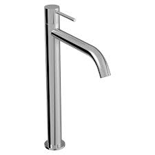 Torneira Fria de Bancada para Lavatório 223mm Loop Cromada