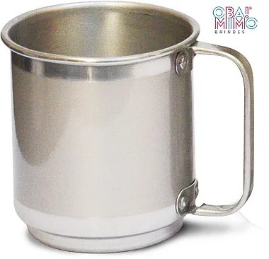 Caneca em Aluminio para Sublimação 400ml - SEM TINTA
