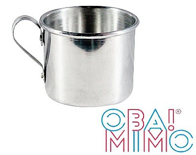 Caneca Moscow mule em alumínio 300ml - SEM TINTA