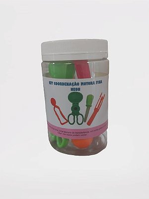 Kit Coordenação Motora Fina Neon