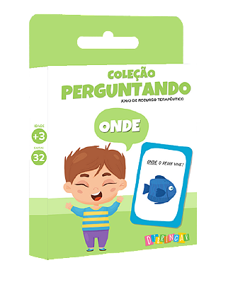 Jogo Recurso Terapêutico - Perguntando onde?