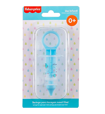 Seringa Nasal Infantil 10 ml Elefante Fisher Price