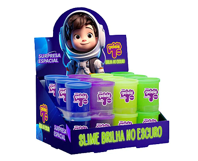 Slime Gelelé brilha no Escuro