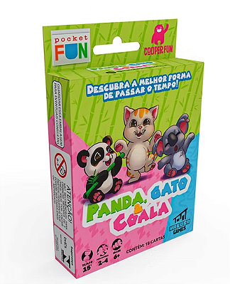 Panda, Gato & Coala