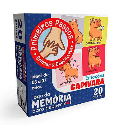 Memória – Capivara das Emoções