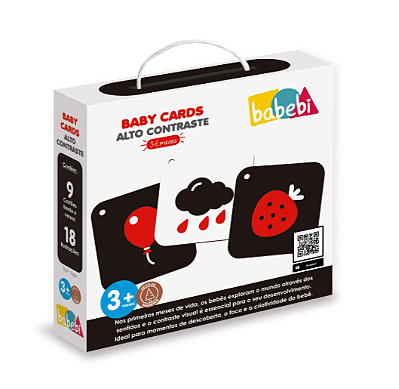 Baby Cards Alto Contraste – 6 a 9 Meses