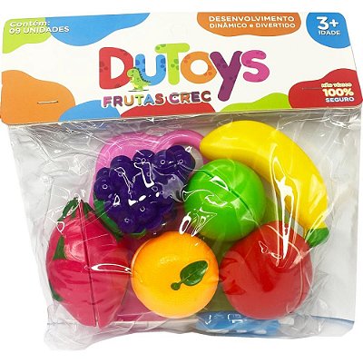 Brincando de Casinha – Frutas Crec 9 Peças
